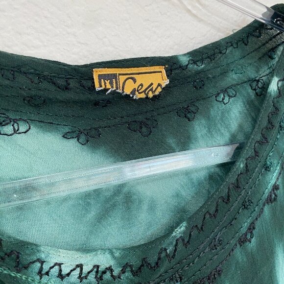 In Gear Loose Brightly Colored Tie Dye Umbrella Swing Dress - Picture 7 of 9